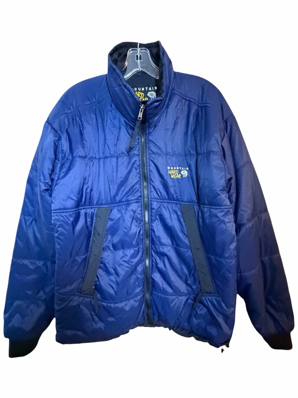 Mountain Hardwear Puffer Jacket men’s M Blue Fleece Lined
